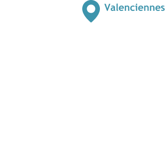 Carte Valenciennes