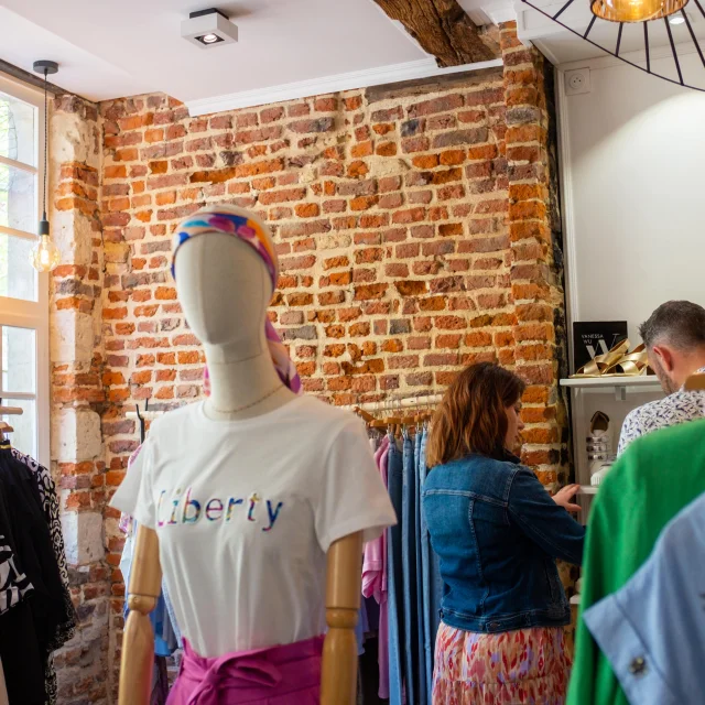 Interior of a store in Old Valenciennes