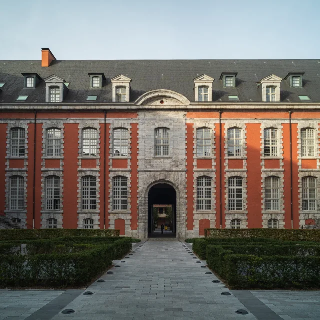 Cour intérieure Hôtel Royal Hainaut