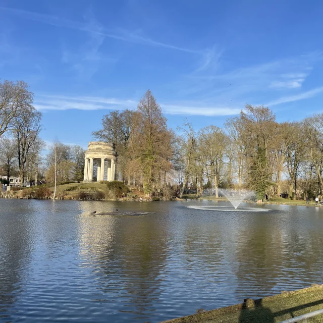 plan d'eau Temple de l'Amour Fresnes sur Escaut