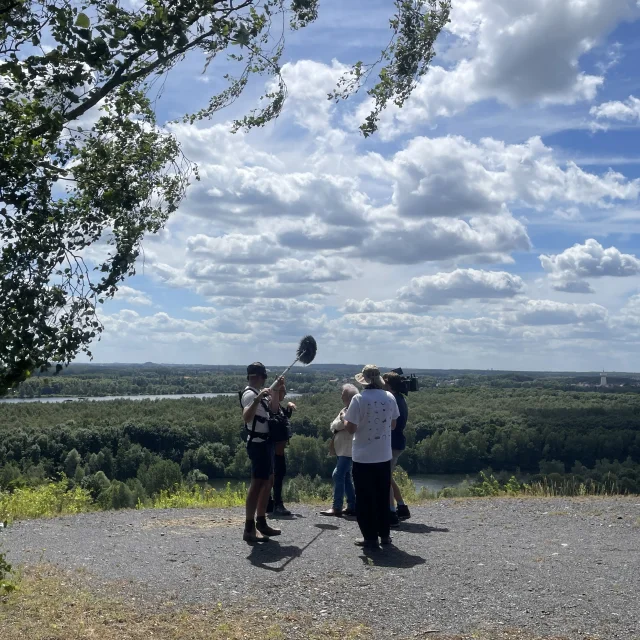 Journalistes terril Ledoux