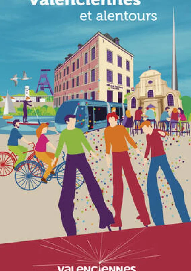 carte touristique Valenciennes tourisme